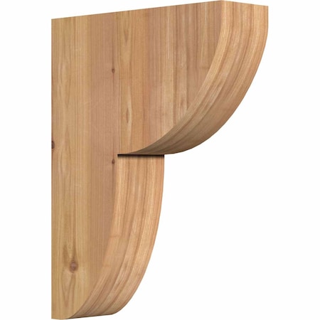 Ekena Millwork Crestline Smooth Corbel, Western Red Cedar, 3 1/2"W x 12"D x 16"H COR04X12X16CRE00SWR